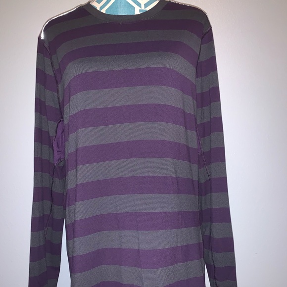 lululemon athletica Other - Lululemon purple & grey long sleeve top XL